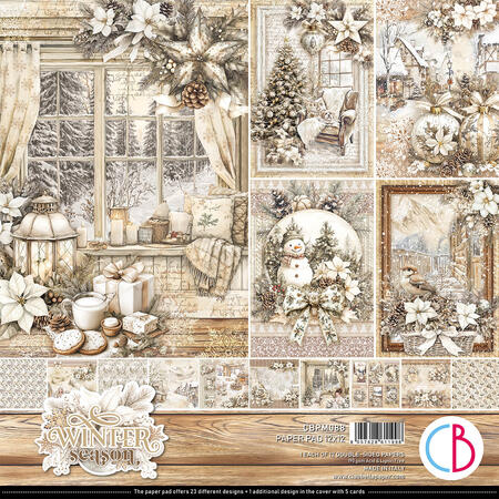 Winter Season Paper pad 30,5 x 30,5