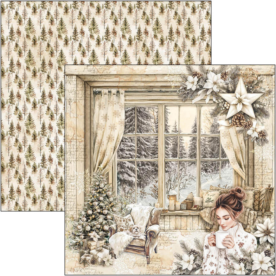 Winter Season Paper pad 30,5 x 30,5