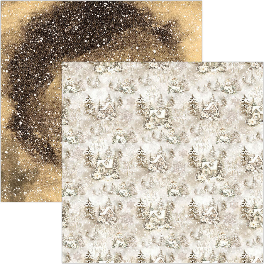 Winter Season Paper pad 30,5 x 30,5