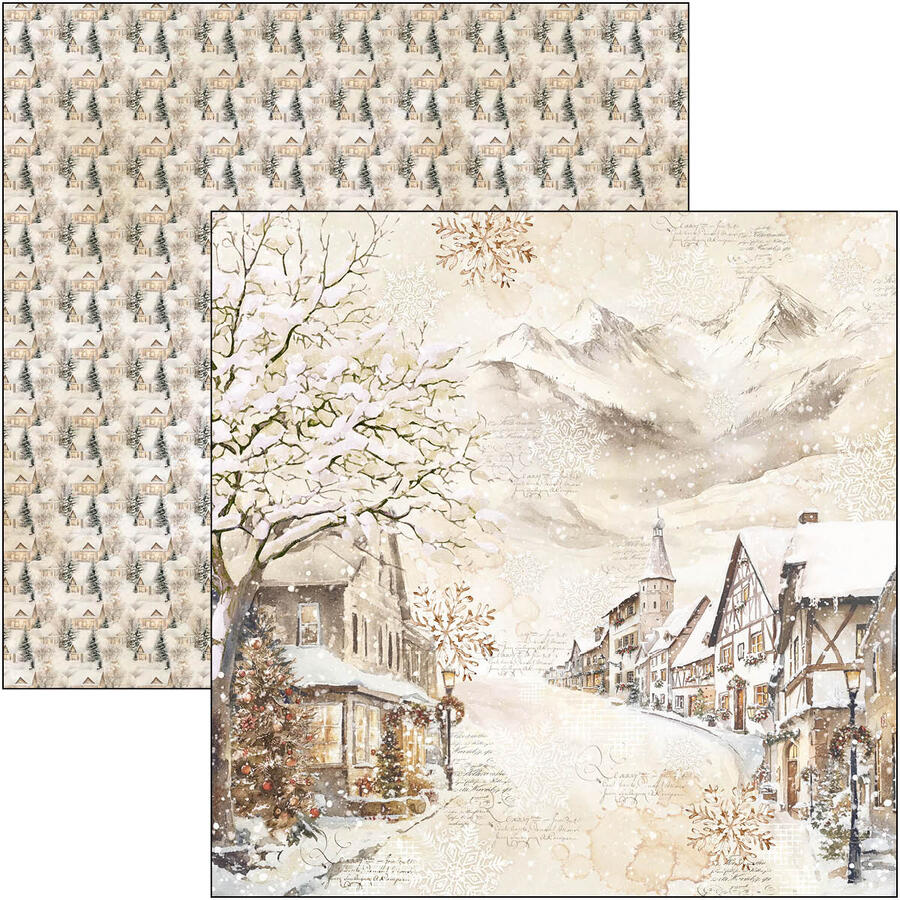 Winter Season Paper pad 30,5 x 30,5