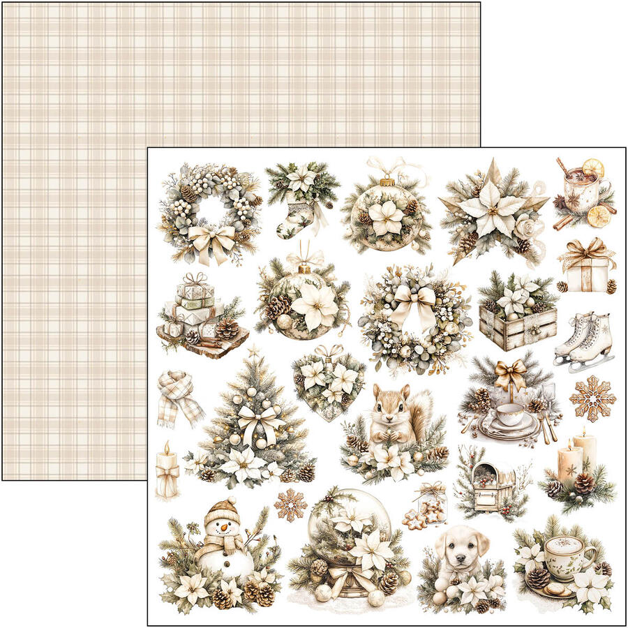 Winter Season Paper pad 30,5 x 30,5
