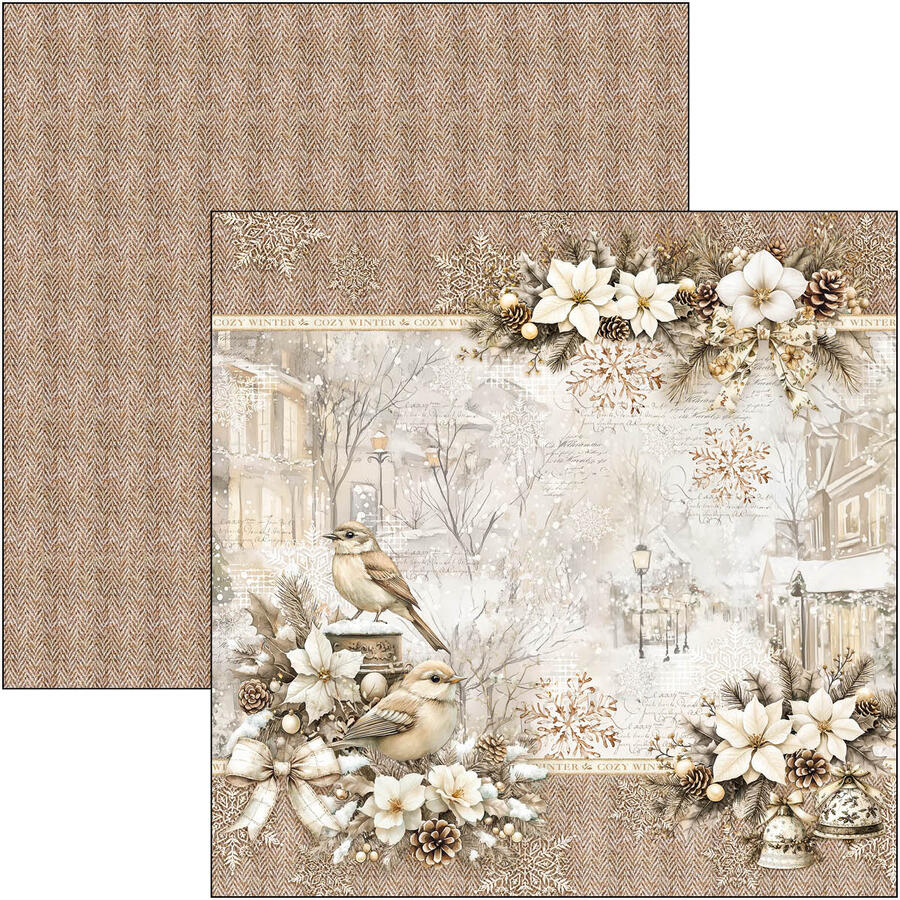 Winter Season Paper pad 30,5 x 30,5