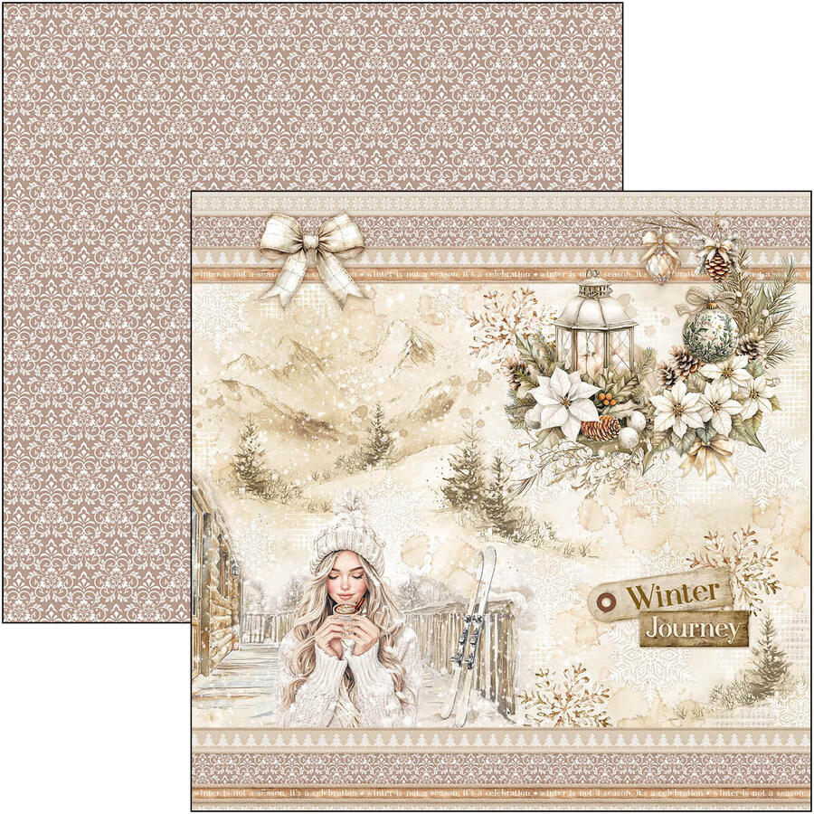 Winter Season Paper pad 30,5 x 30,5
