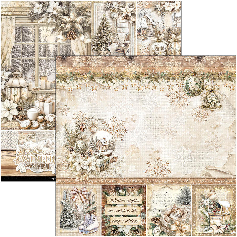Winter Season Paper pad 30,5 x 30,5