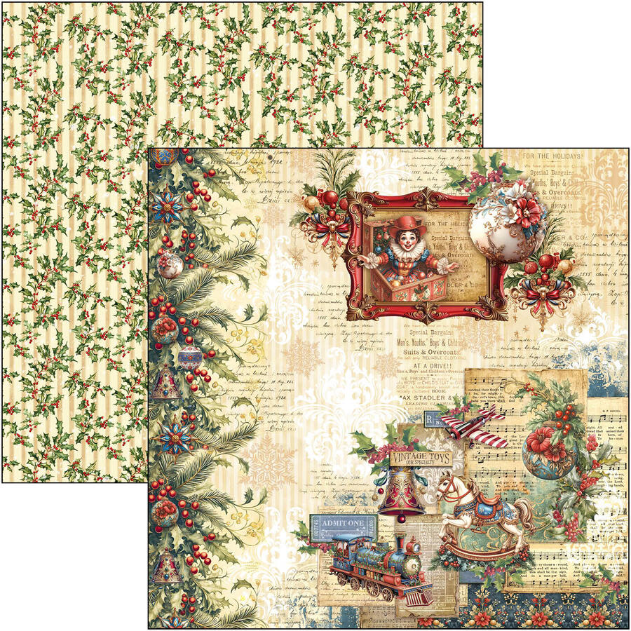 Toy Shop Paper pad 30,5 x 30,5