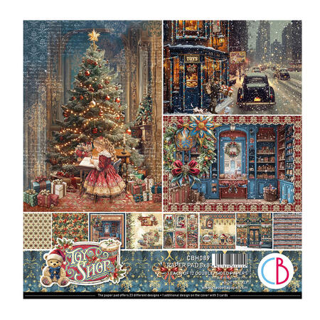 Toy Shop Paper Pad 20,3 x 20,3