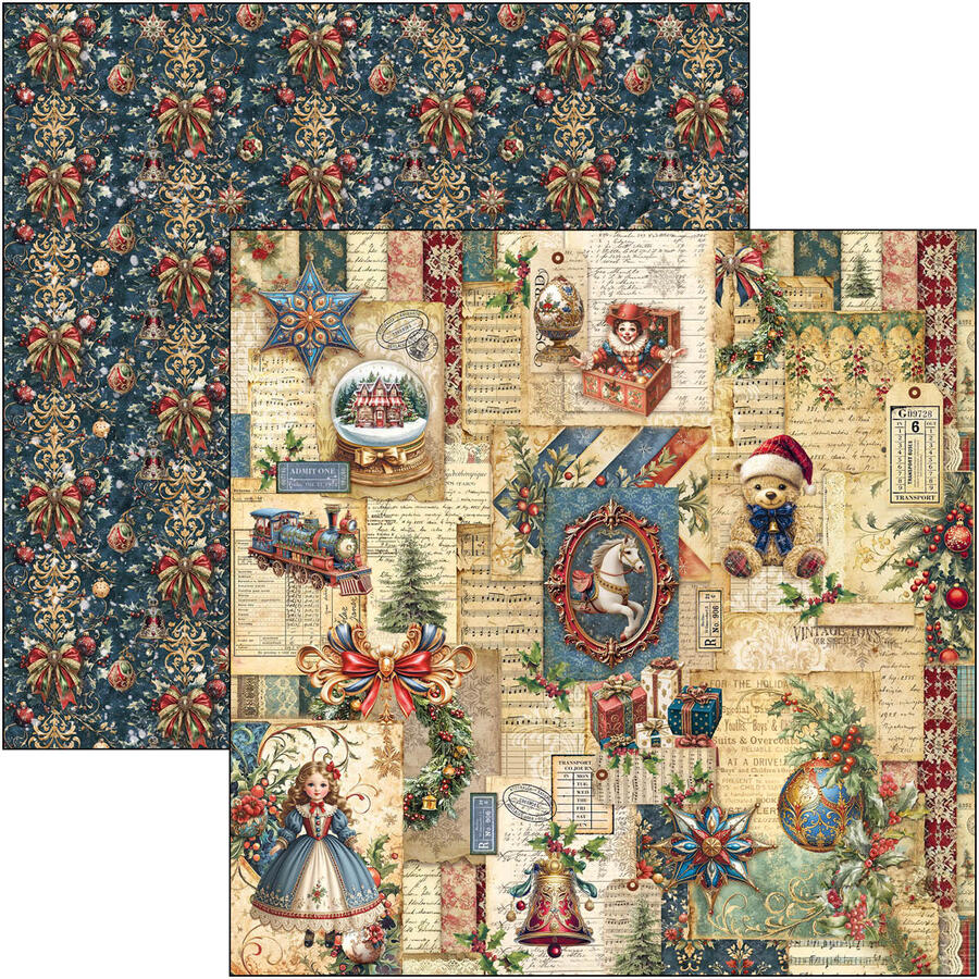 Toy Shop Paper Pad 20,3 x 20,3