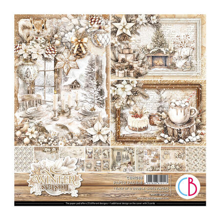 Winter Season Paper Pad 20,3 x 20,3