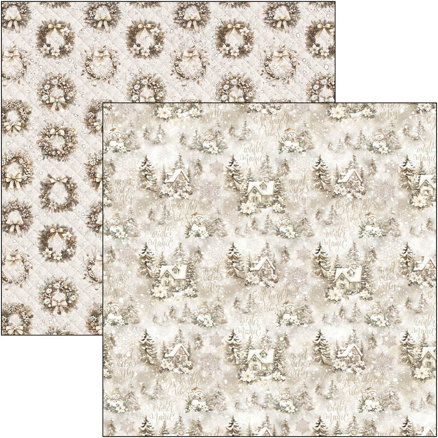 Winter Season Paper Pad 20,3 x 20,3
