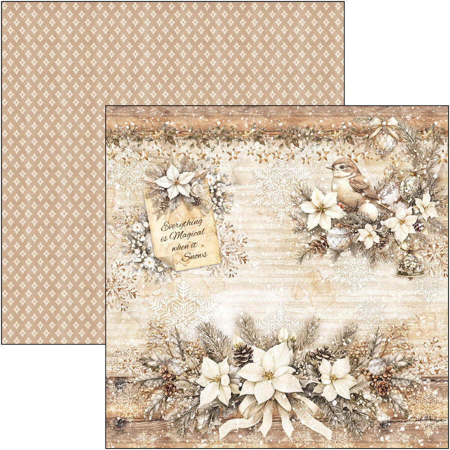 Winter Season Paper Pad 20,3 x 20,3