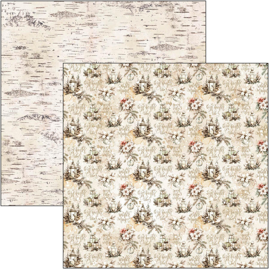 Winter Season Paper Pad 20,3 x 20,3
