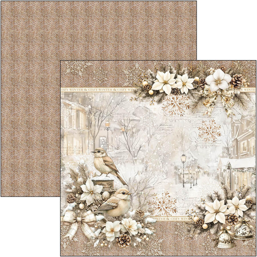 Winter Season Paper Pad 20,3 x 20,3