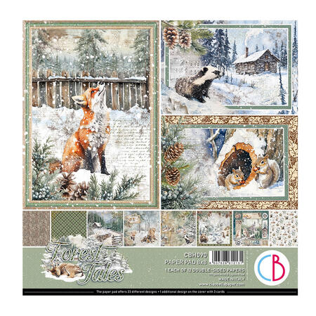 Forest Tales Paper Pad 20,3 x 20,3