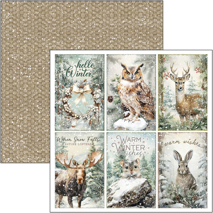 Forest Tales Paper Pad 20,3 x 20,3