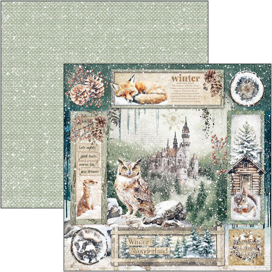 Forest Tales Paper Pad 20,3 x 20,3