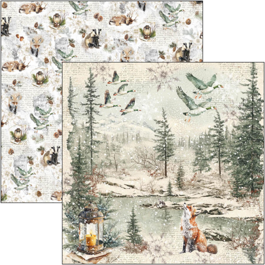 Forest Tales Paper Pad 20,3 x 20,3