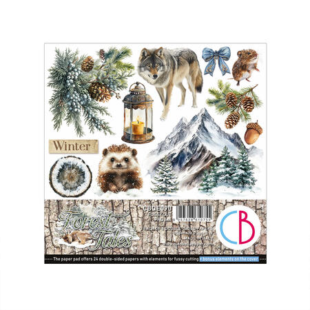 Forest Tales Fussy Cut pad 15 x 15 cm