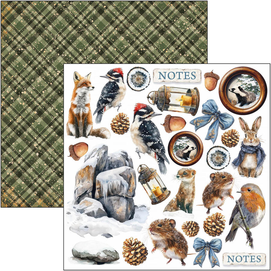 Forest Tales Fussy Cut pad 15 x 15 cm