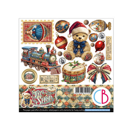 Toy Shop Fussy Cut pad 15 x 15 cm