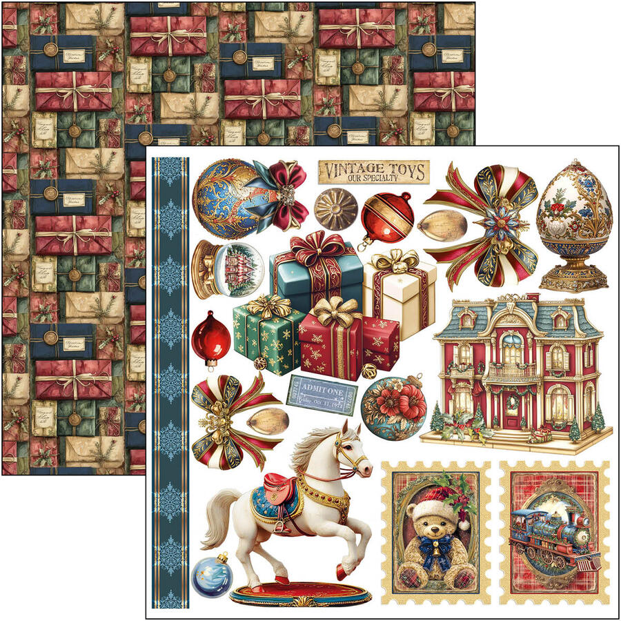 Toy Shop Fussy Cut pad 15 x 15 cm