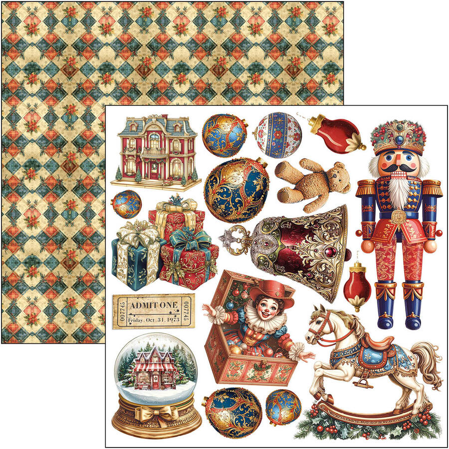 Toy Shop Fussy Cut pad 15 x 15 cm