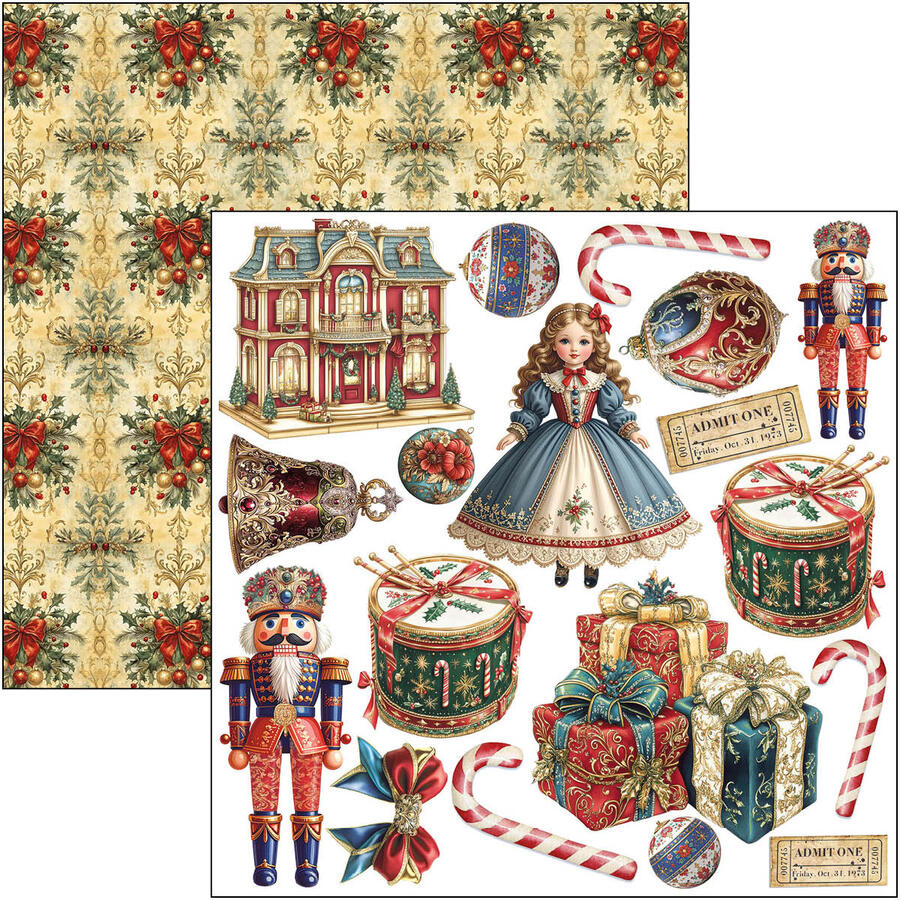 Toy Shop Fussy Cut pad 15 x 15 cm