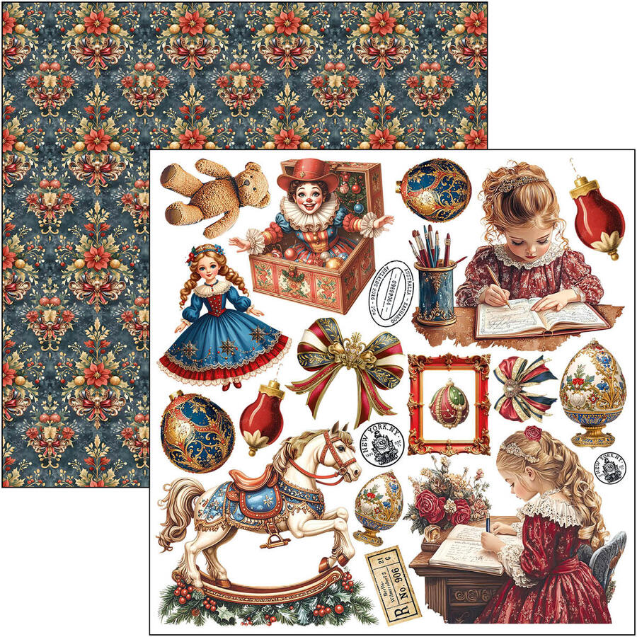 Toy Shop Fussy Cut pad 15 x 15 cm