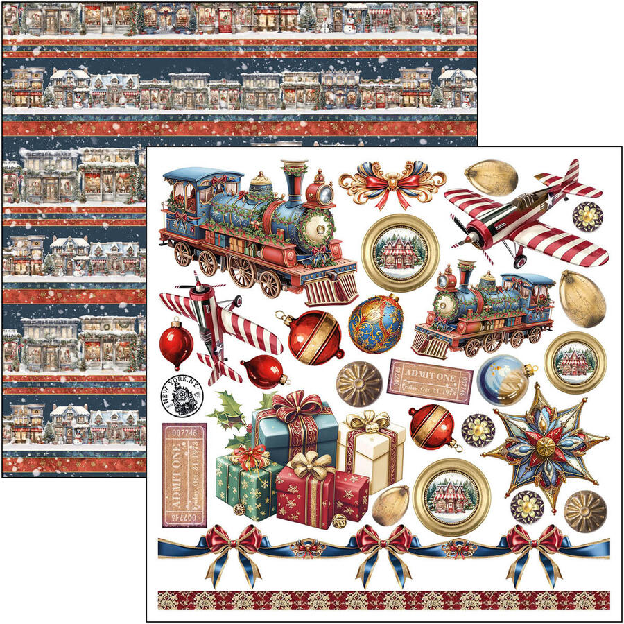 Toy Shop Fussy Cut pad 15 x 15 cm