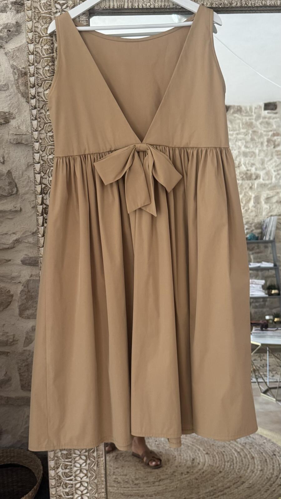 Ines maxi dress Camel
