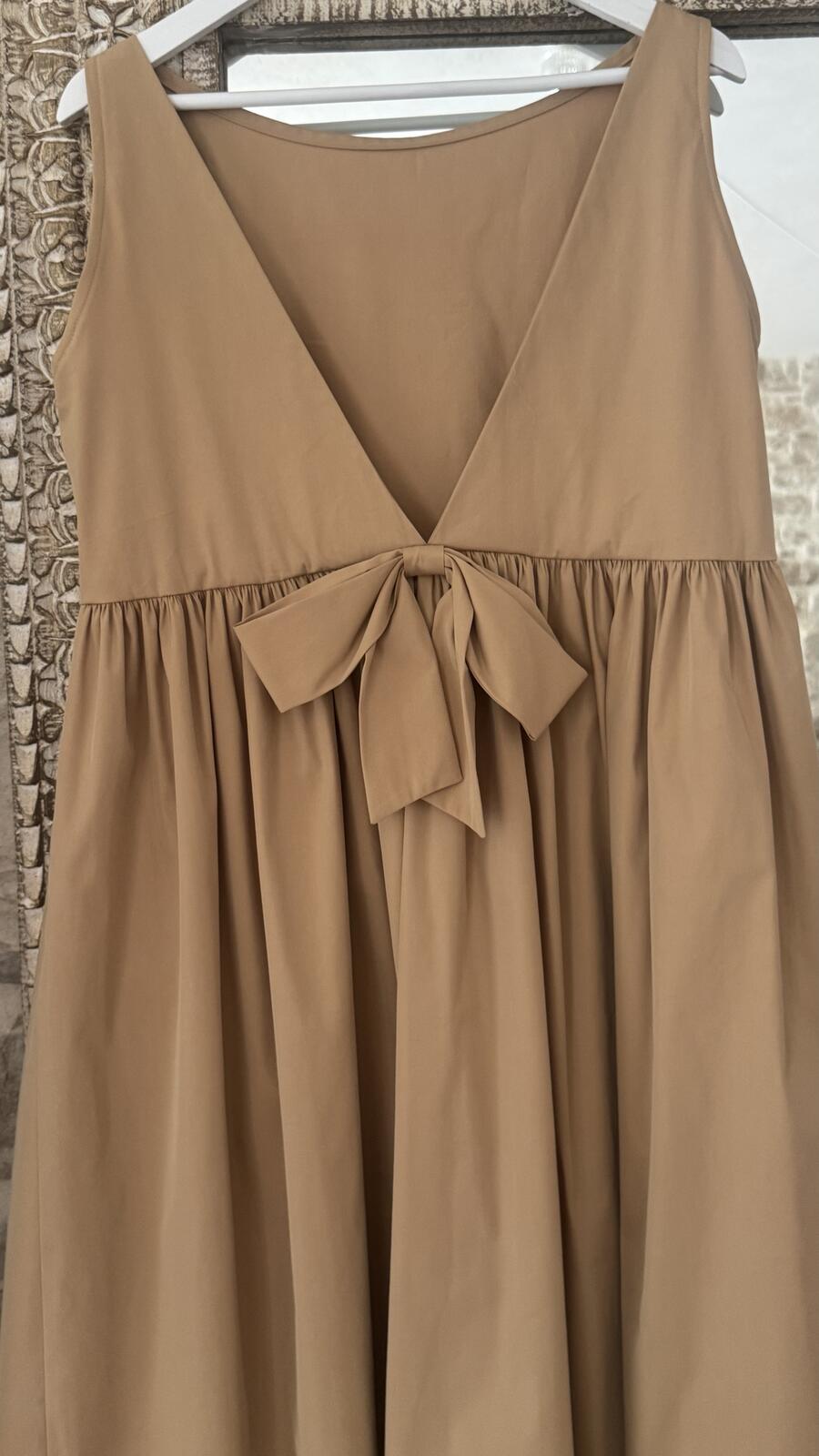 Ines maxi dress Camel