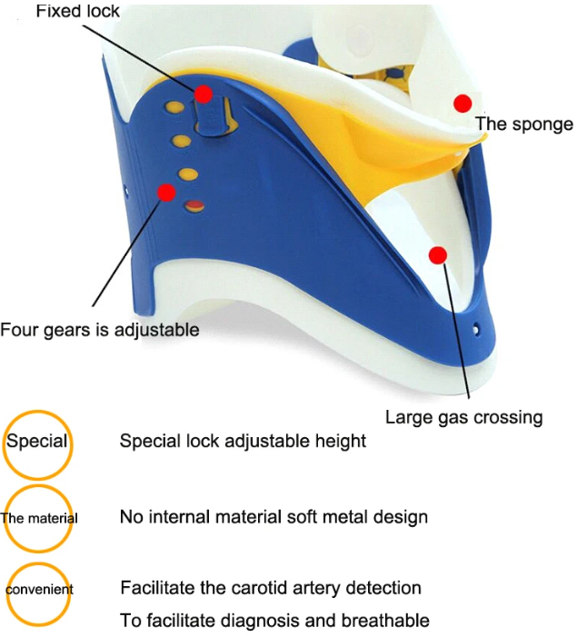 Collare immobilizzazione cervicale tipo Stifneck 4 posizioni