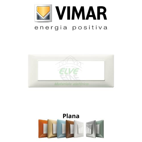 VIMAR - 14657.02 PLANA Placca 7 moduli avorio