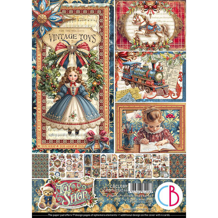 Toy Shop Creative Pad A4