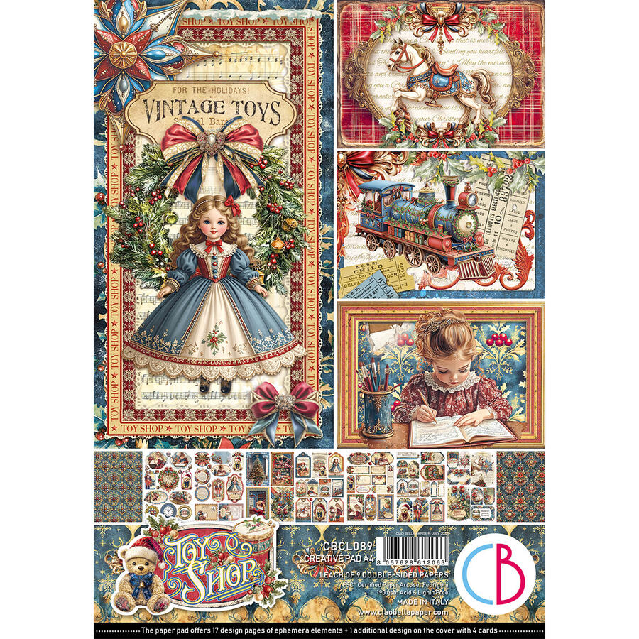 Toy Shop Creative Pad A4
