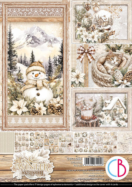 Winter Season Creative Pad A4