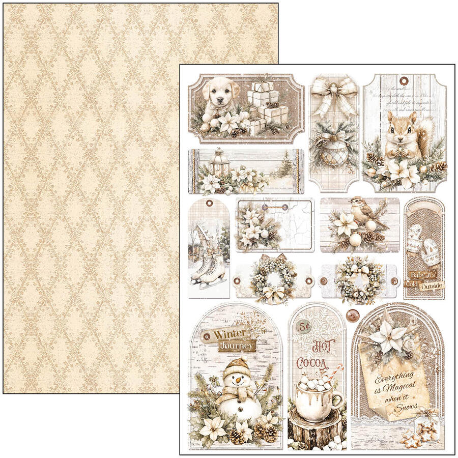Winter Season Creative Pad A4