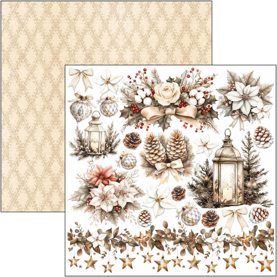 Winter Season Fussy Cut pad 15 x 15 cm