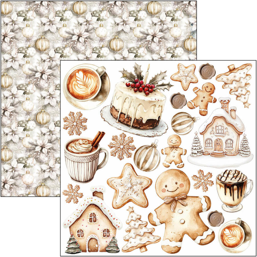 Winter Season Fussy Cut pad 15 x 15 cm