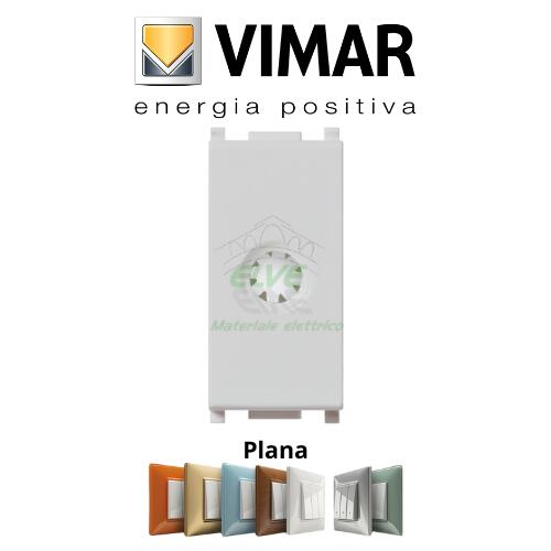 VIMAR - 14044.SL PLANA Passacavo con serracavo silver