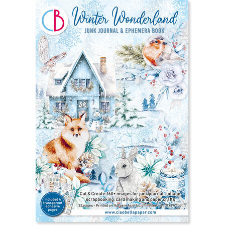 Junk Journal Ephemera Winter Wonderland