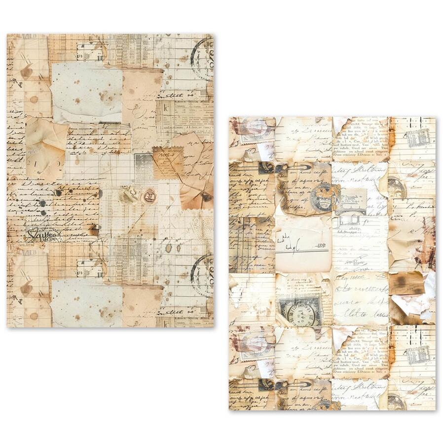 Tissue Paper set A5 24 fogli Vintage manuscripts