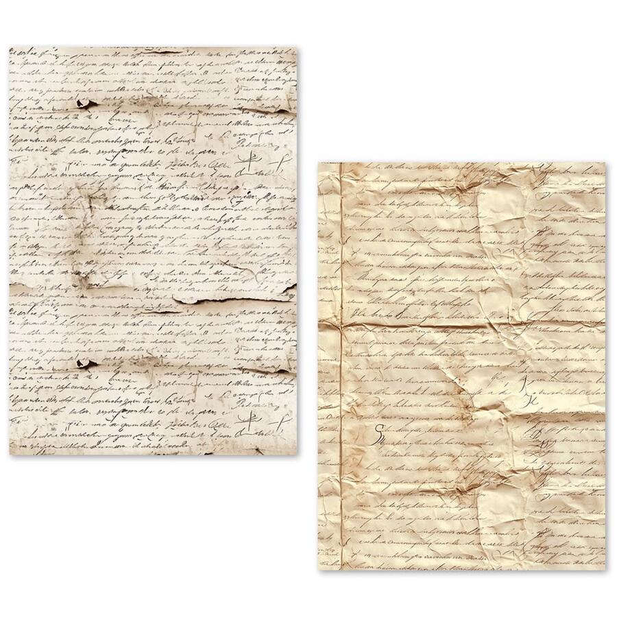 Tissue Paper set A5 24 fogli Vintage manuscripts