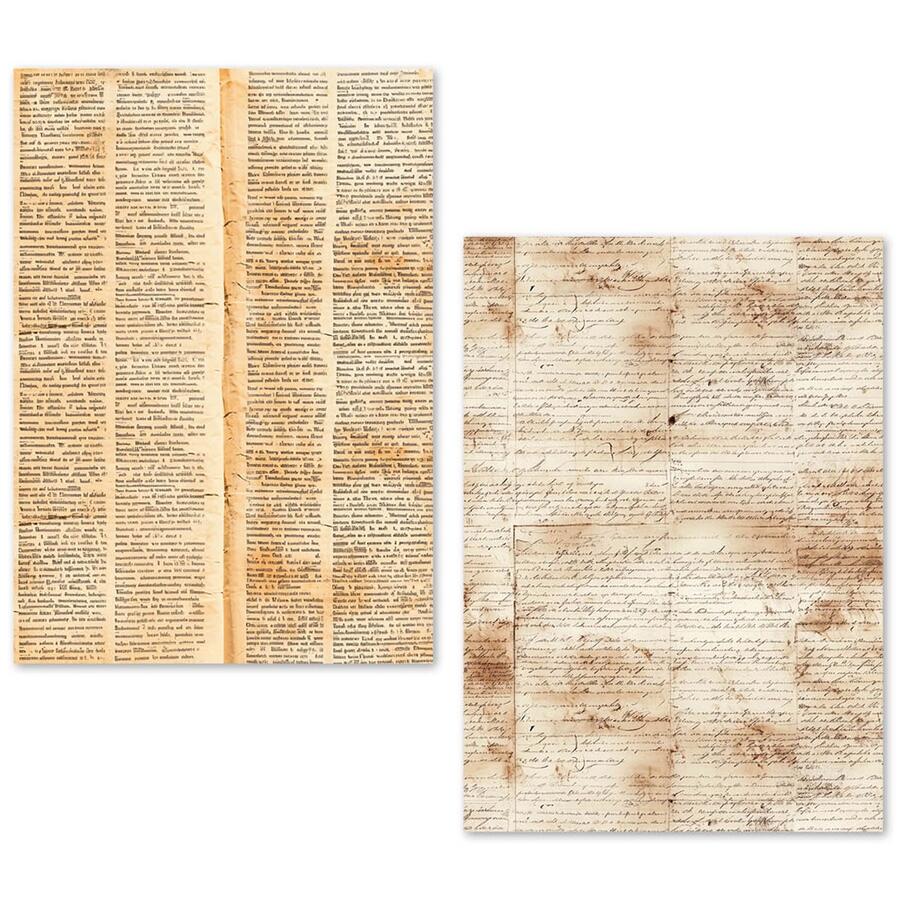 Tissue Paper set A5 24 fogli Vintage manuscripts