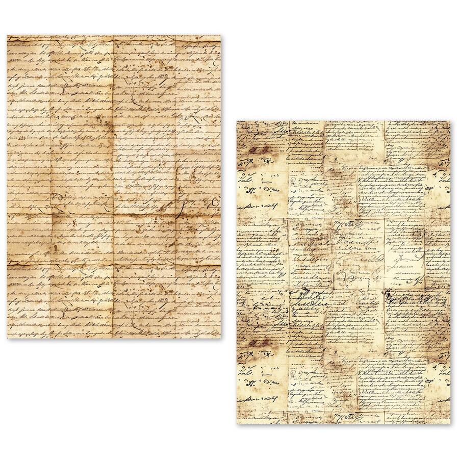 Tissue Paper set A5 24 fogli Vintage manuscripts
