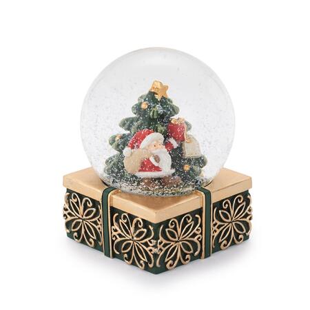Henriette - Natale 2025 Globo Babbo Natale con Albero 
