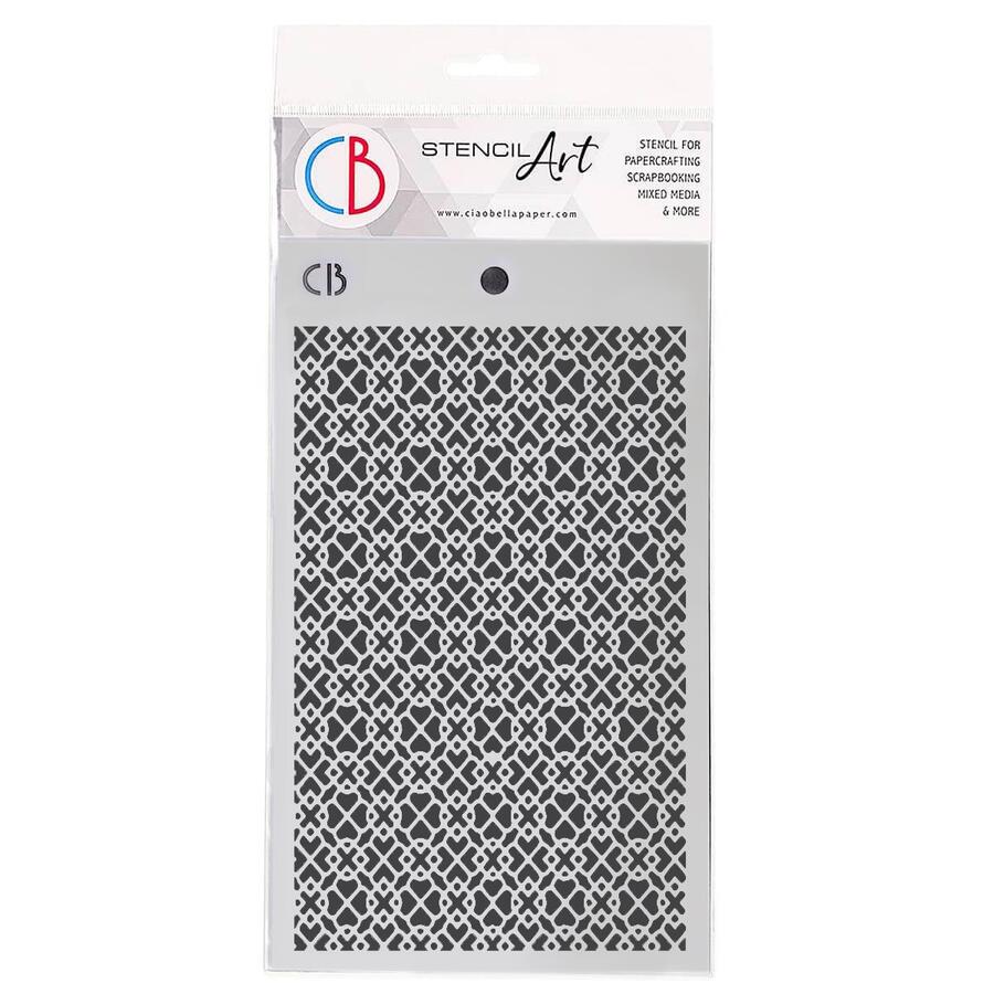 Texture Stencil 12,5 x 20 Vintage Sweater
