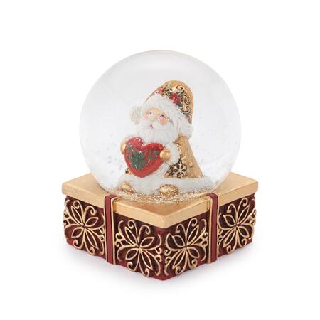 Henriette - Natale 2025 Globo Babbo Natale con cuore