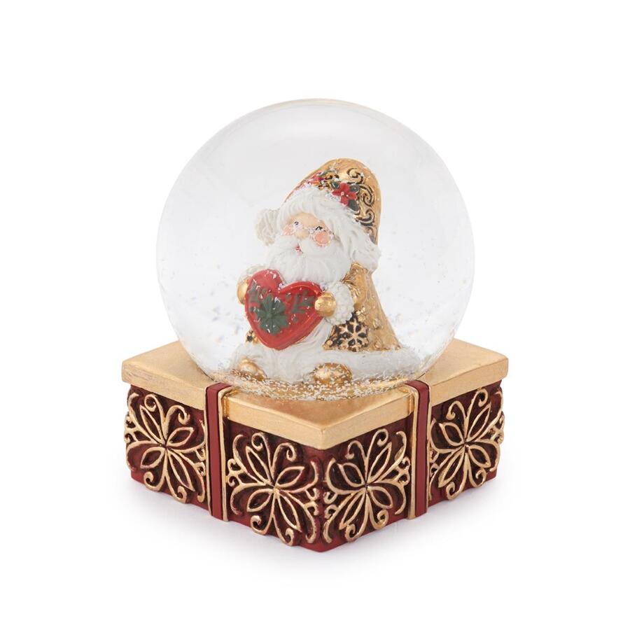 Henriette - Natale 2025 Globo Babbo Natale con cuore