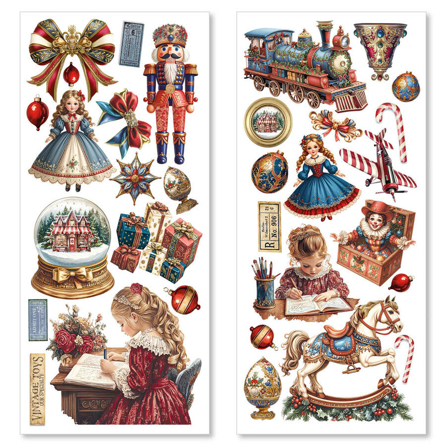Art stickers Toy Shop transparent adhesive sheets 
