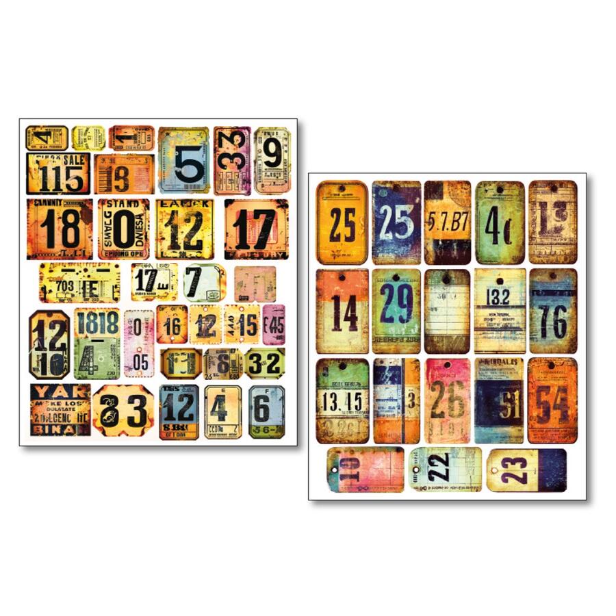 Sticker Set - Lumania Scratched Labels